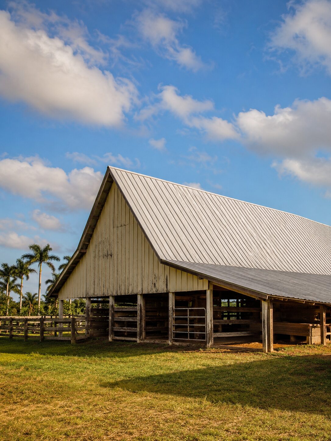 Full metal re-roof on a post-Andrew subdivision home in Homestead