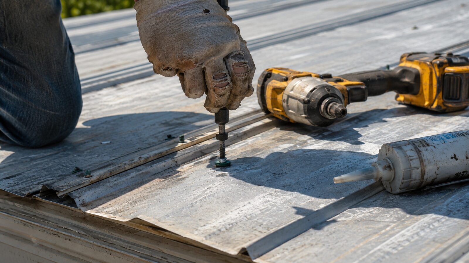 Metal roof repair in Homestead, FL